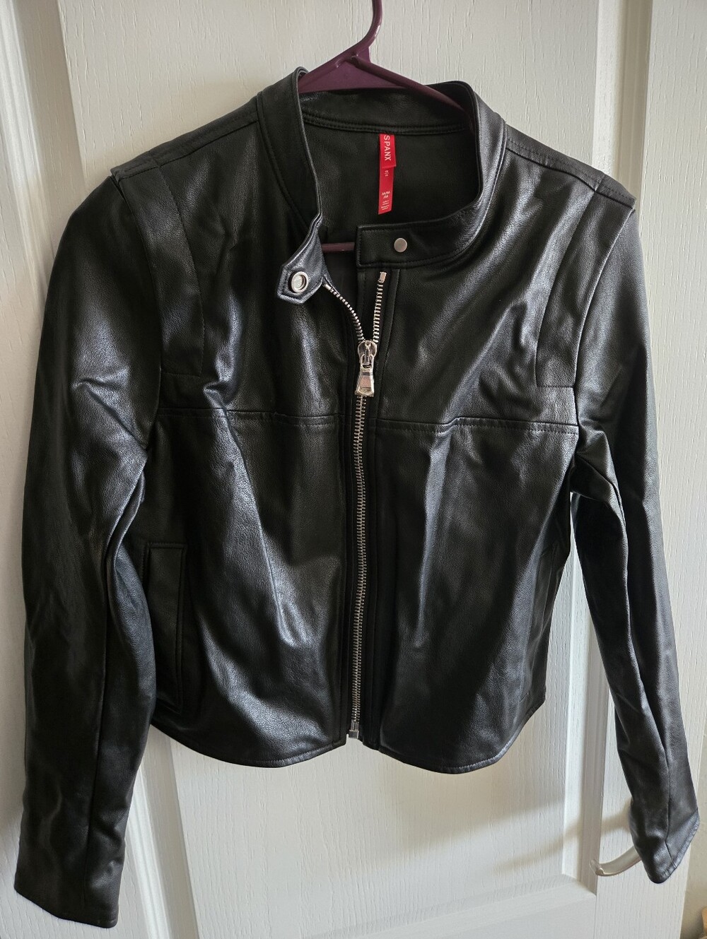 Spanx Leather Jacket